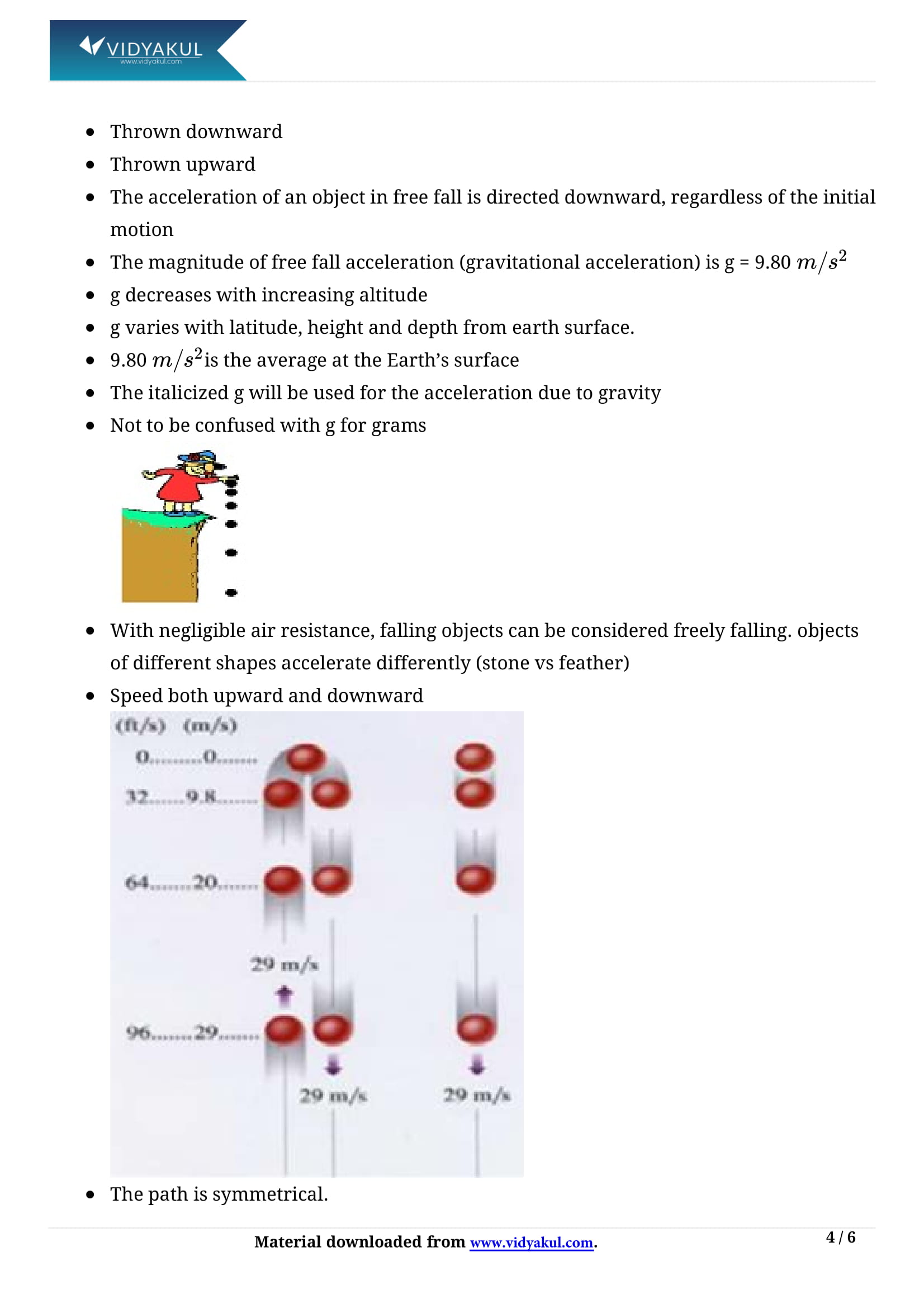 Motion Class 9 Science Notes Part - 4