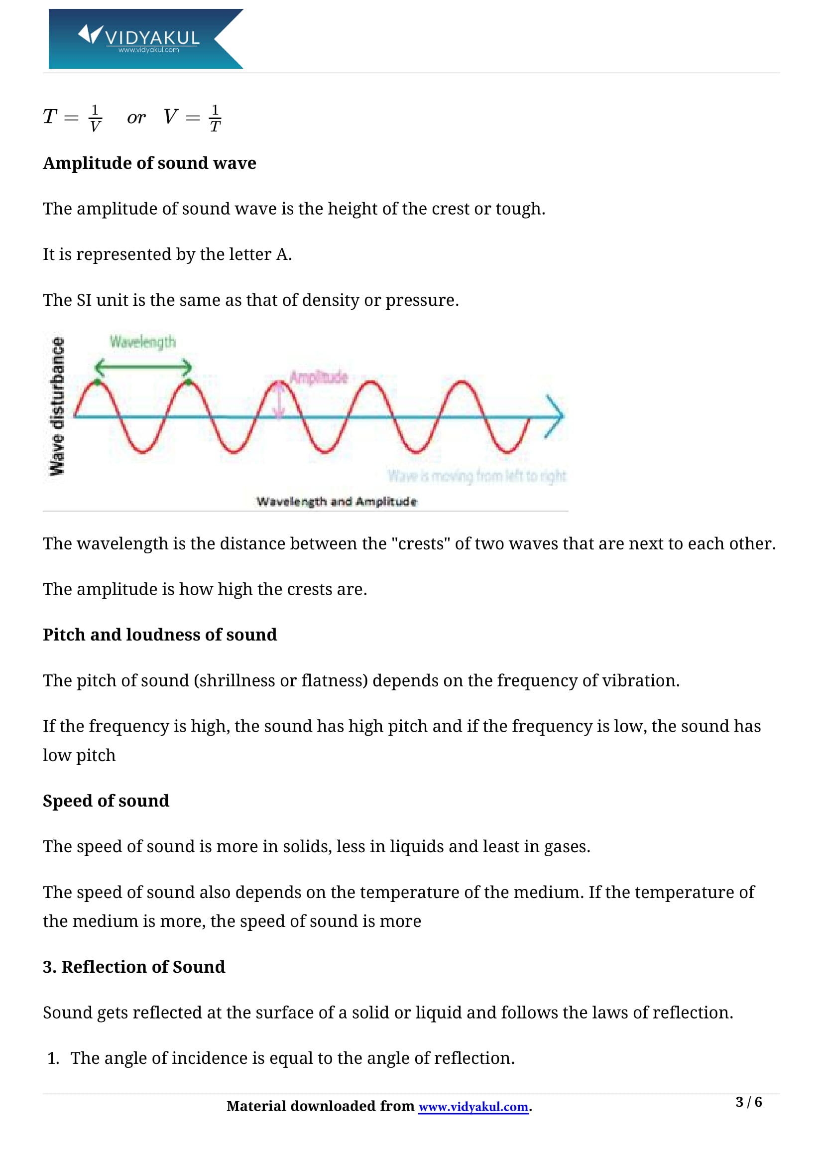 assignment on sound class 9