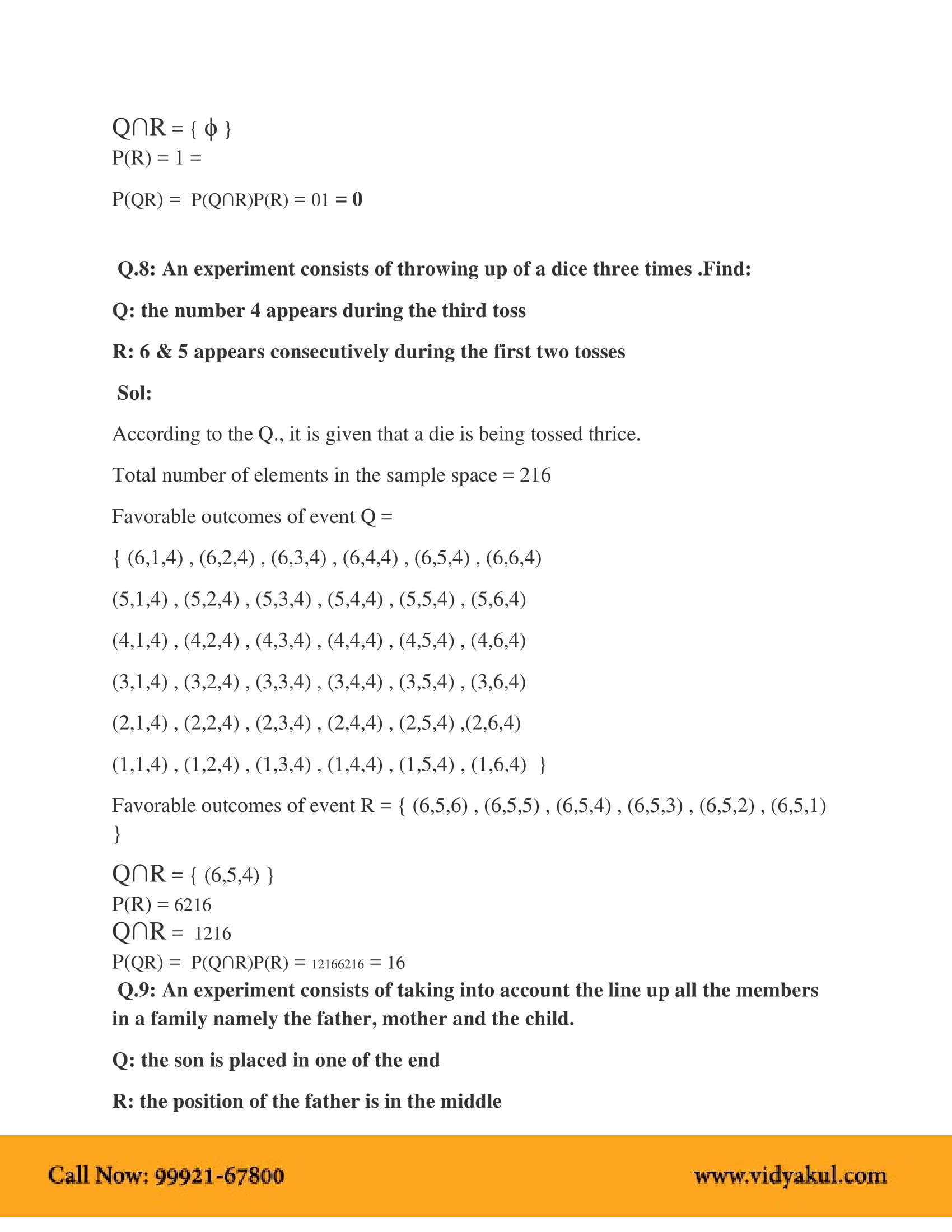 probability class 12 case study questions 2023