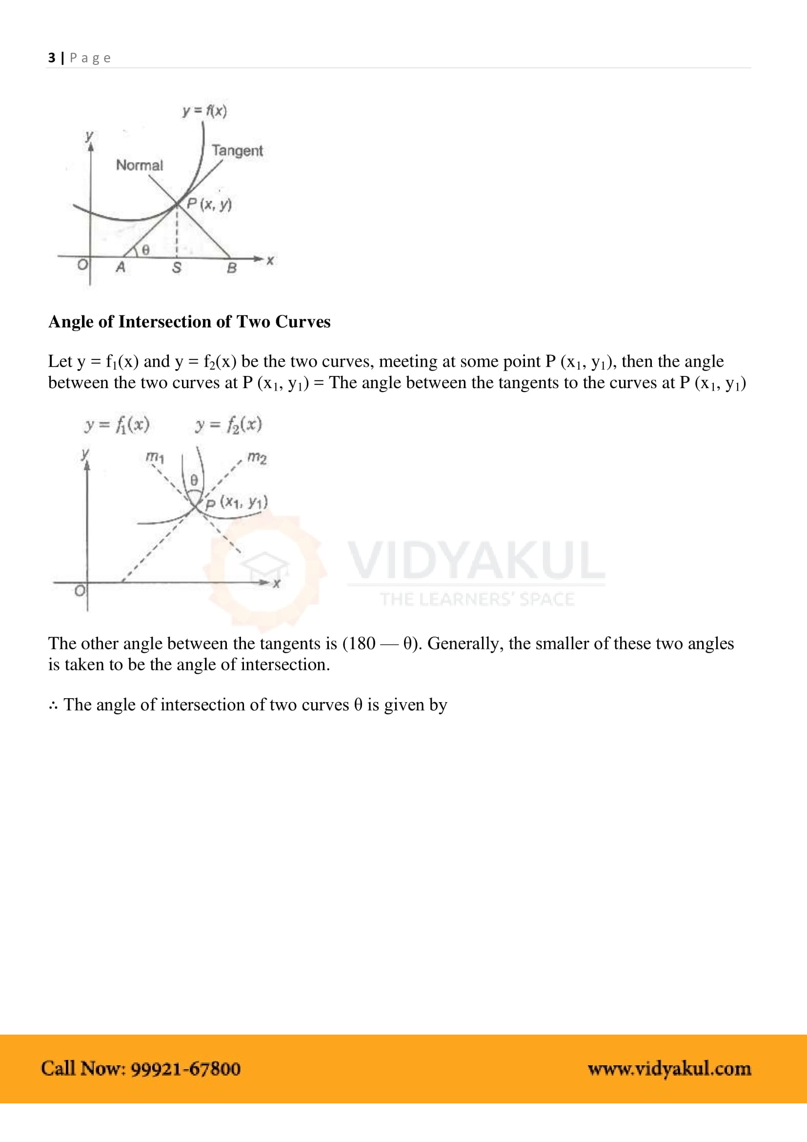 Math Formula Chart Class 12