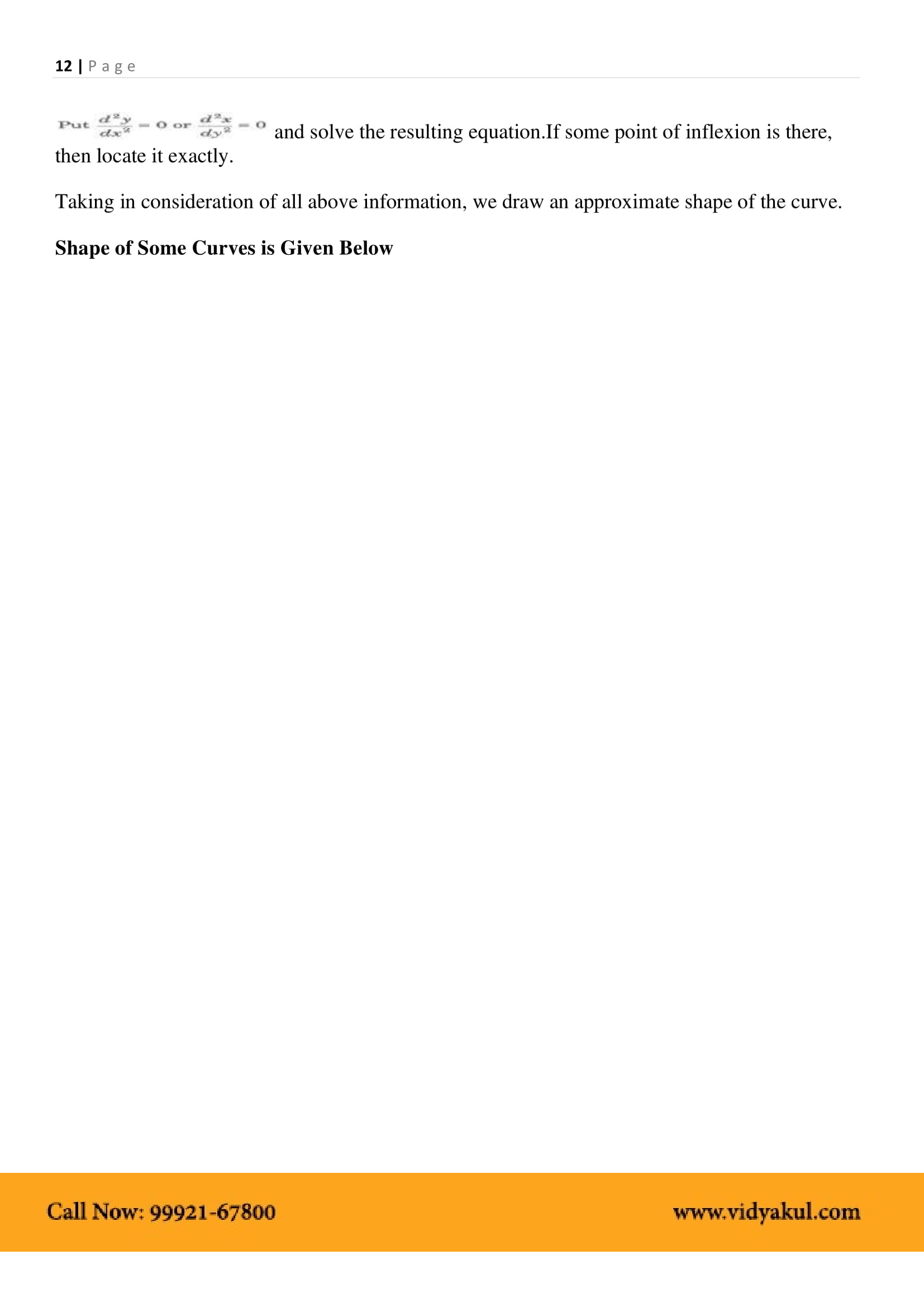 Class 12 Maths Chapter 8 Application of Integrals Formulas Notes Part - 13
