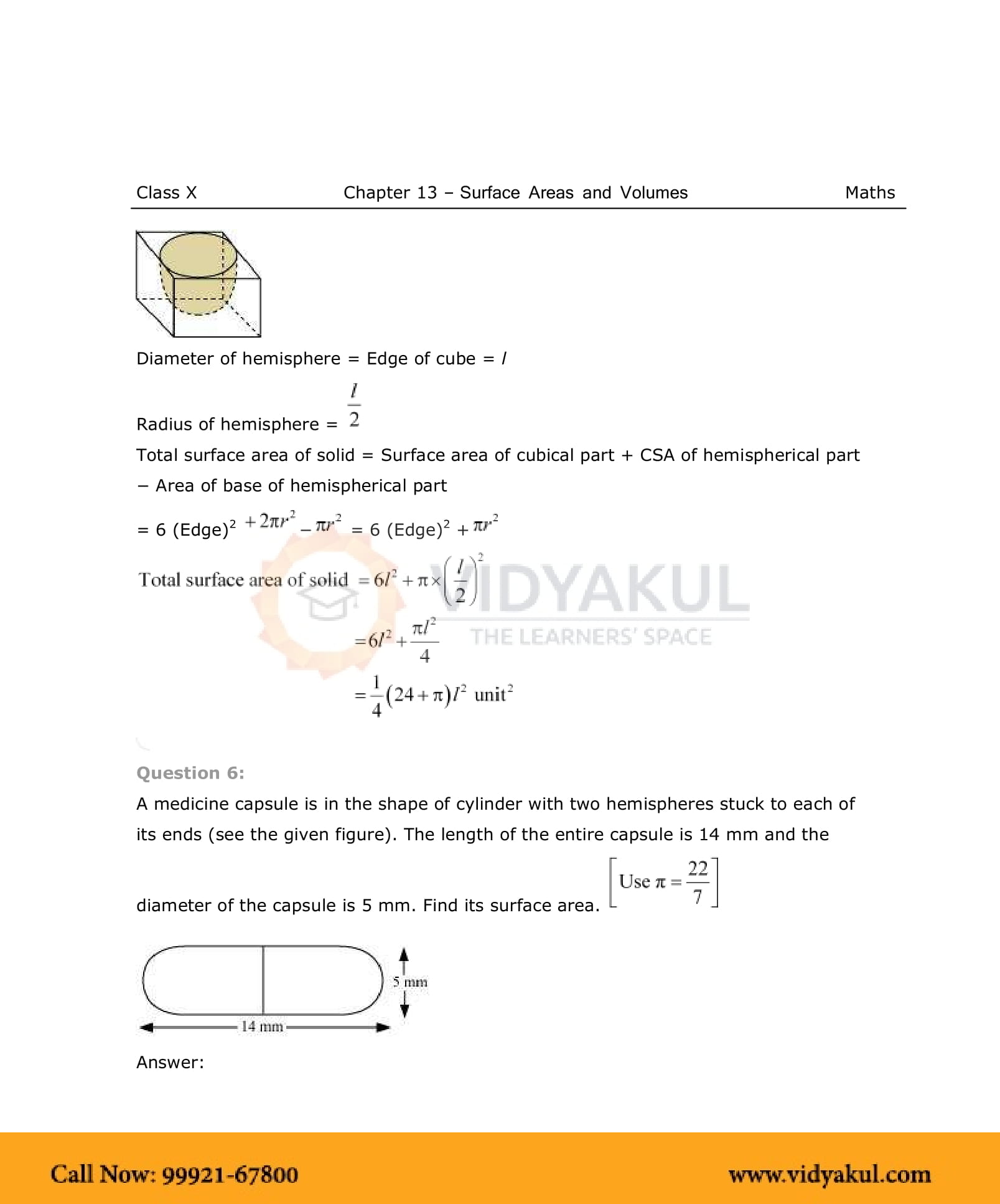 NCERT Solutions For Class 10 Maths Chapter 13 | Vidyakul