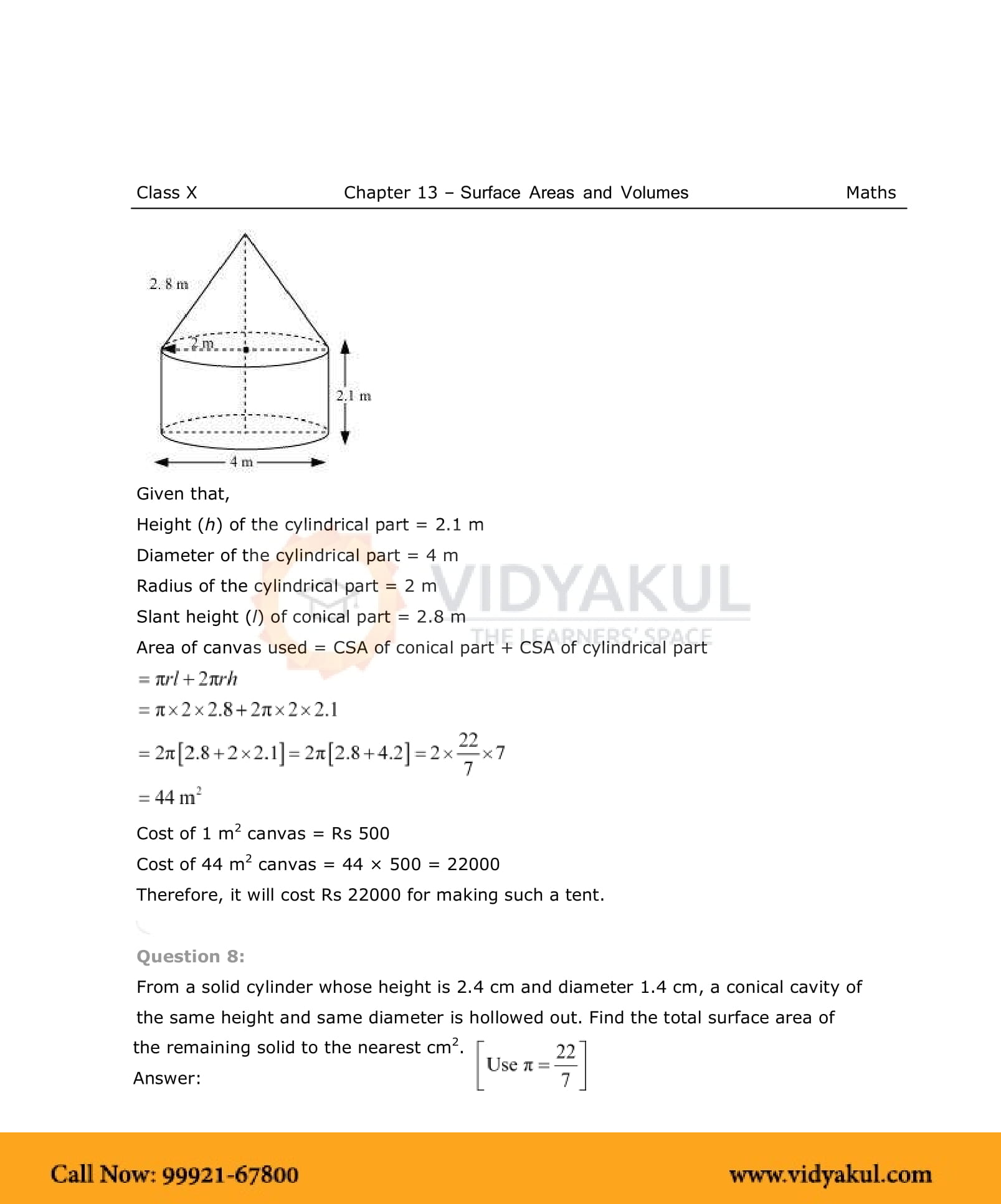 NCERT Solutions For Class 10 Maths Chapter 13 | Vidyakul