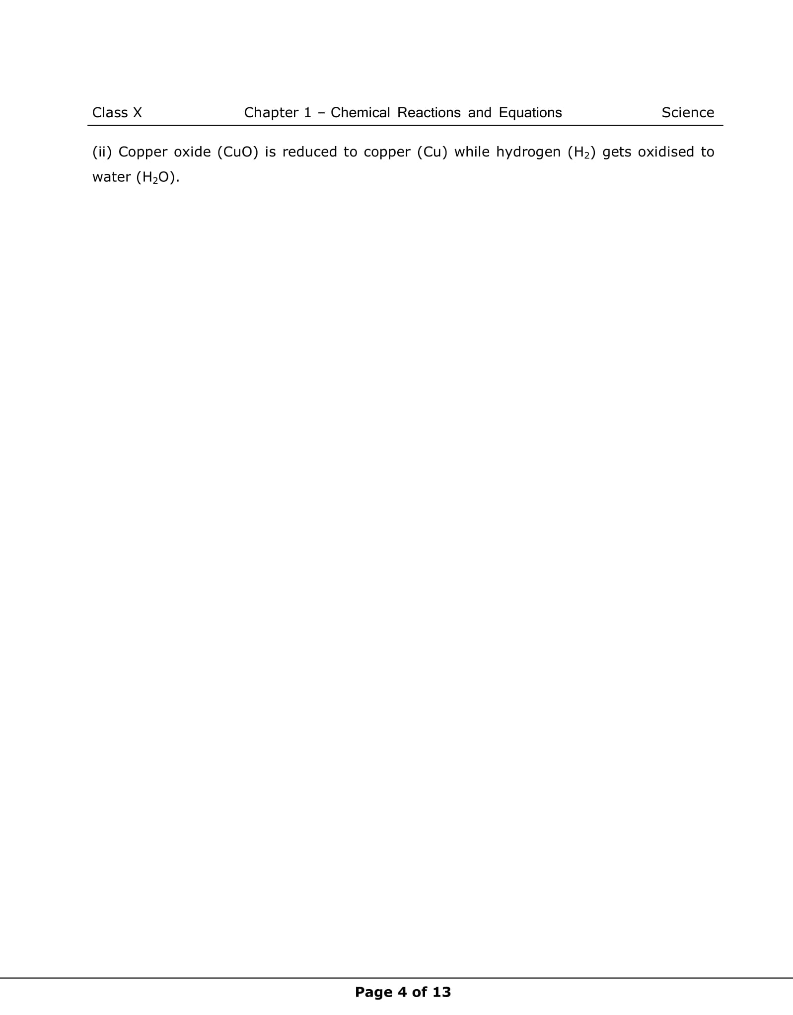 NCERT Solutions For Class 10 Science Chapter 1 Chemical Reactions Part-4