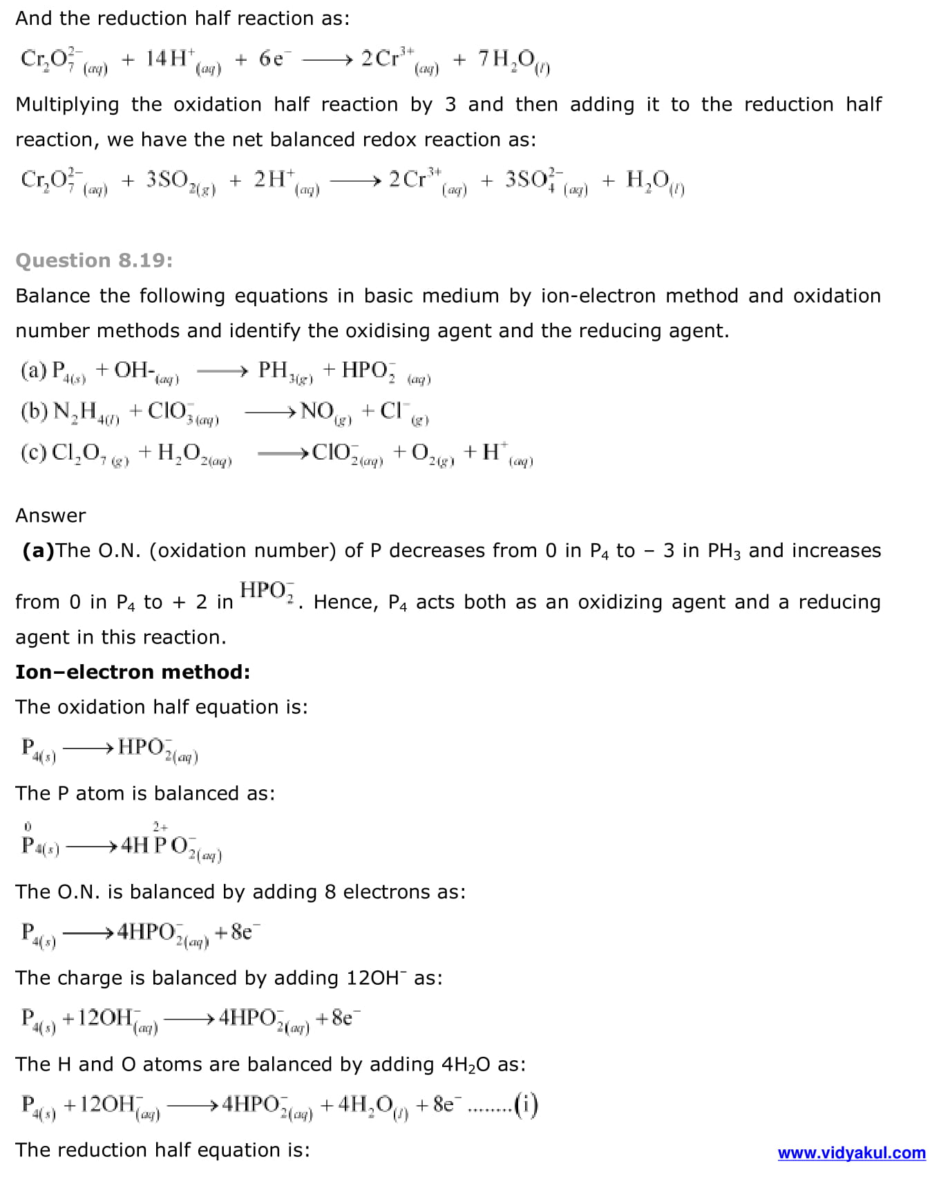 class-11th-chemistry-redox-reactions-ncert-solution-cbse-2023