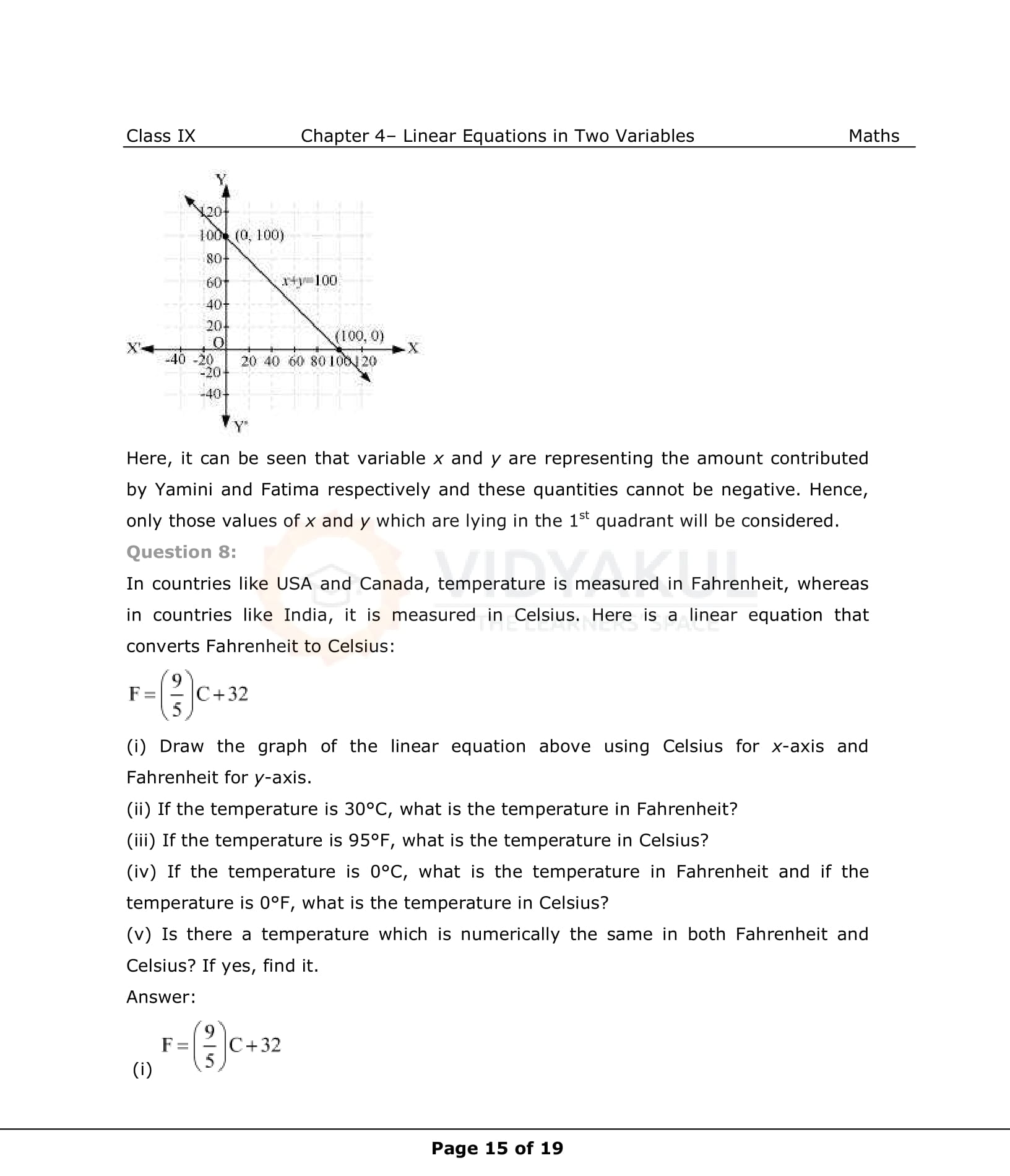NCERT Solutions For Class 9 Maths Chapter 4