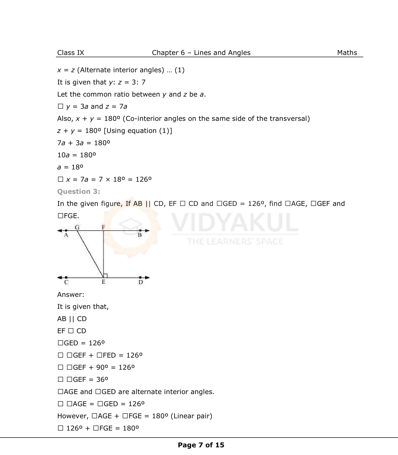 NCERT Solutions For Class 9 Maths Chapter 6