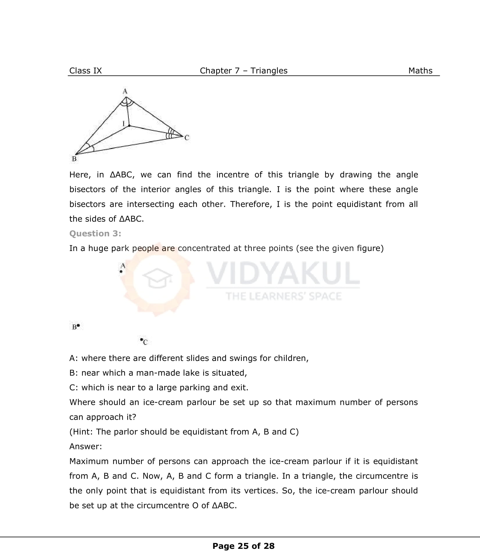 NCERT Solutions For Class 9 Maths Chapter 7