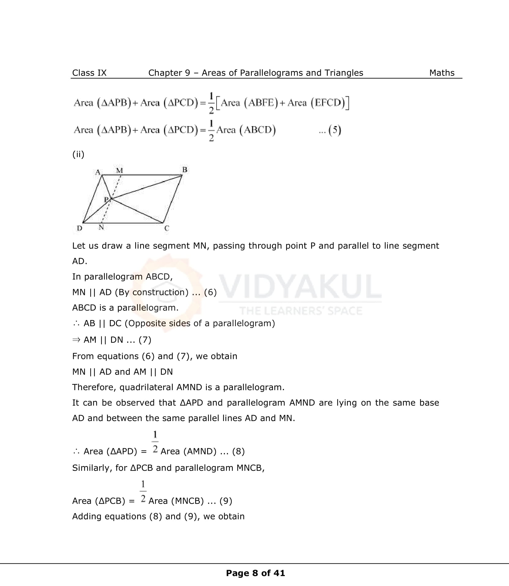 NCERT Solutions For Class 9 Maths Chapter 9