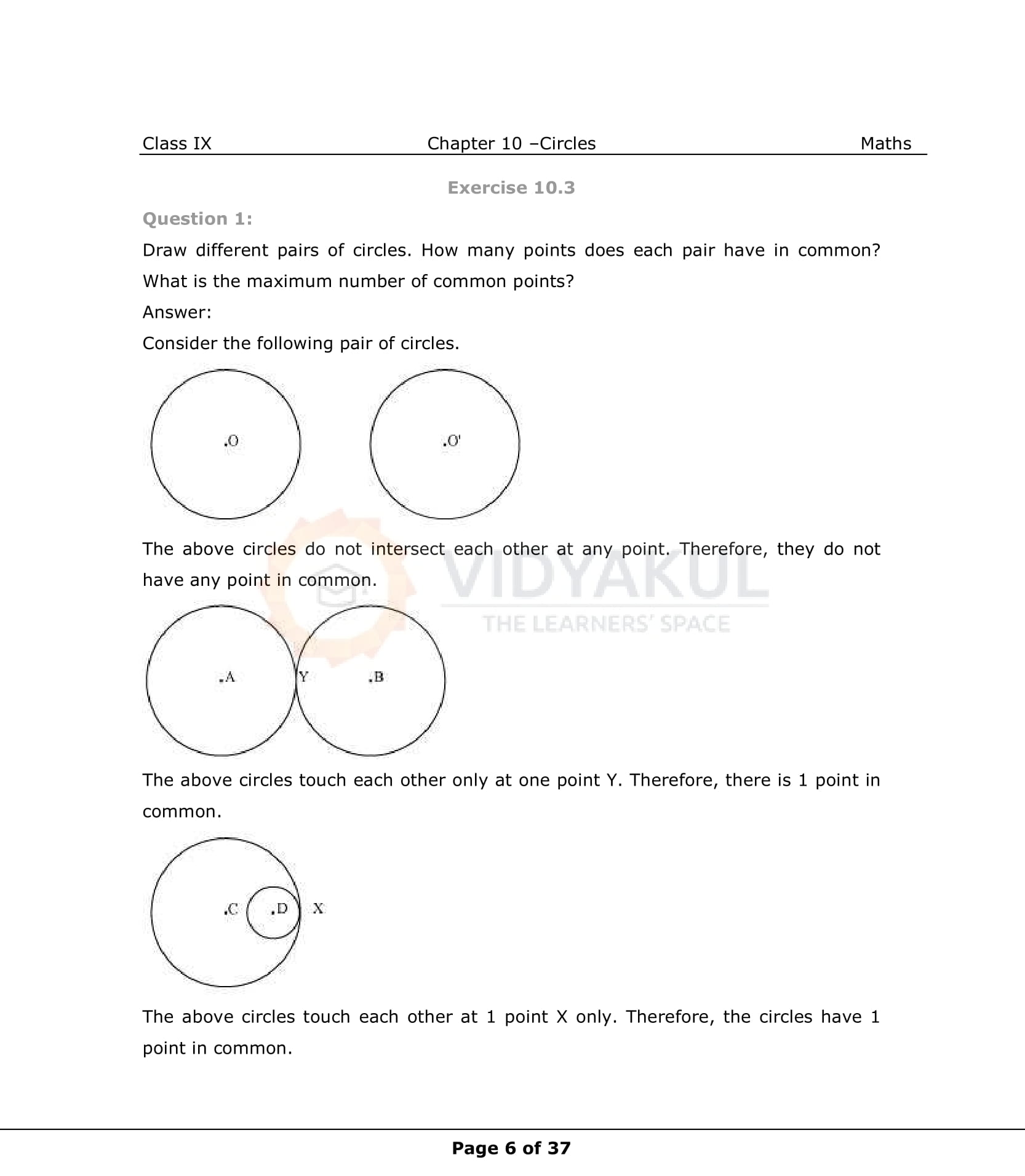 NCERT Solutions For Class 9 Maths Chapter 10