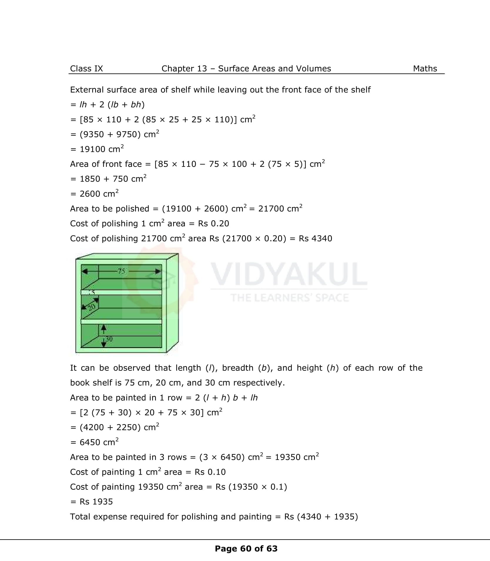 NCERT Solutions For Class 9 Maths Chapter 13