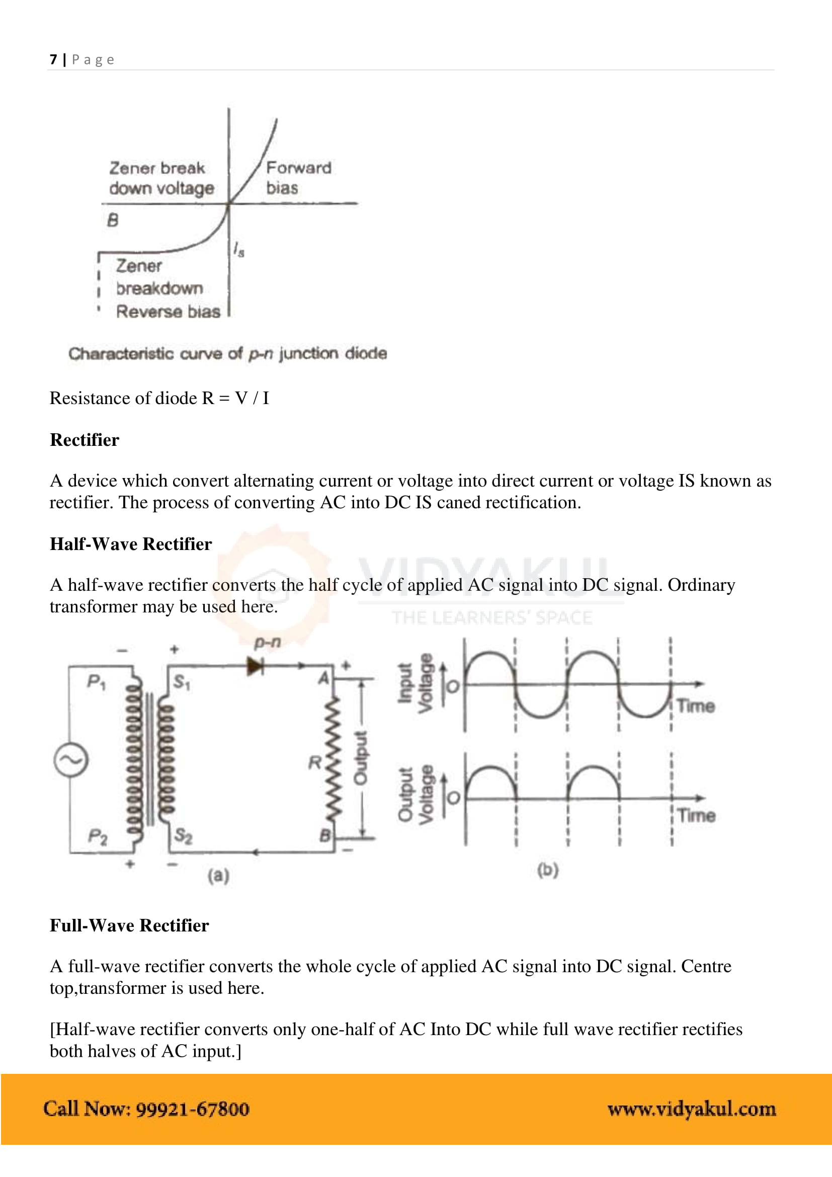 Class 12th Physics Semiconductor Electronics Materials NCERT Notes CBSE 2023