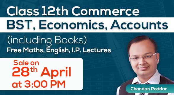 Class 12th Commerce (BST, Eco, Acc) with Books By Chandan Sir