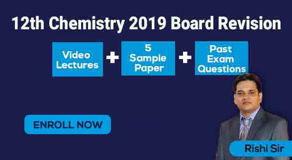 12th Chemistry 2019 Board Revision | With Past 10 years Solved Question Papers + 5 Sample Papers | By Rishi Sir