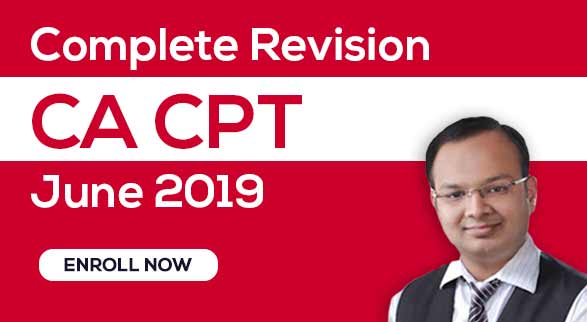 CA CPT 100% Success Pack June Intake By Chandan Sir