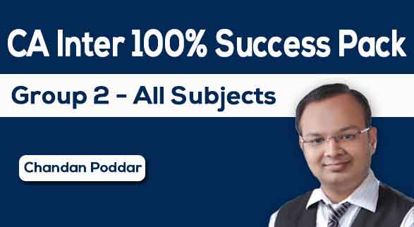 CA Inter - Group 2 100% Success Pack