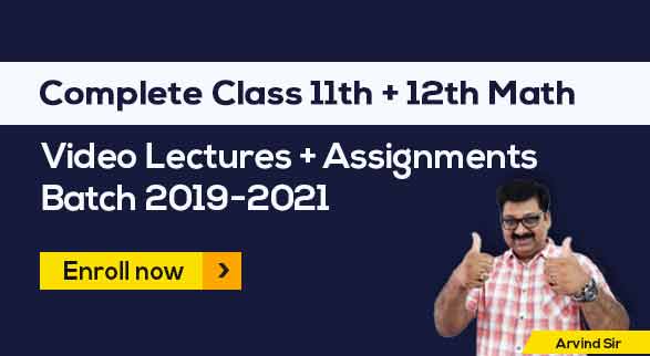 11th & 12th Maths Batch 2019-2021 by Arvind Sir